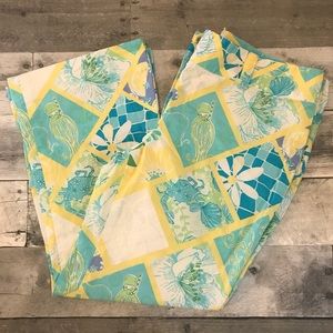 Lilly Pulitzer capris patchwork size 4